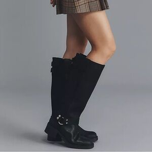 ANTHROPOLOGIE Tall Moto Boot